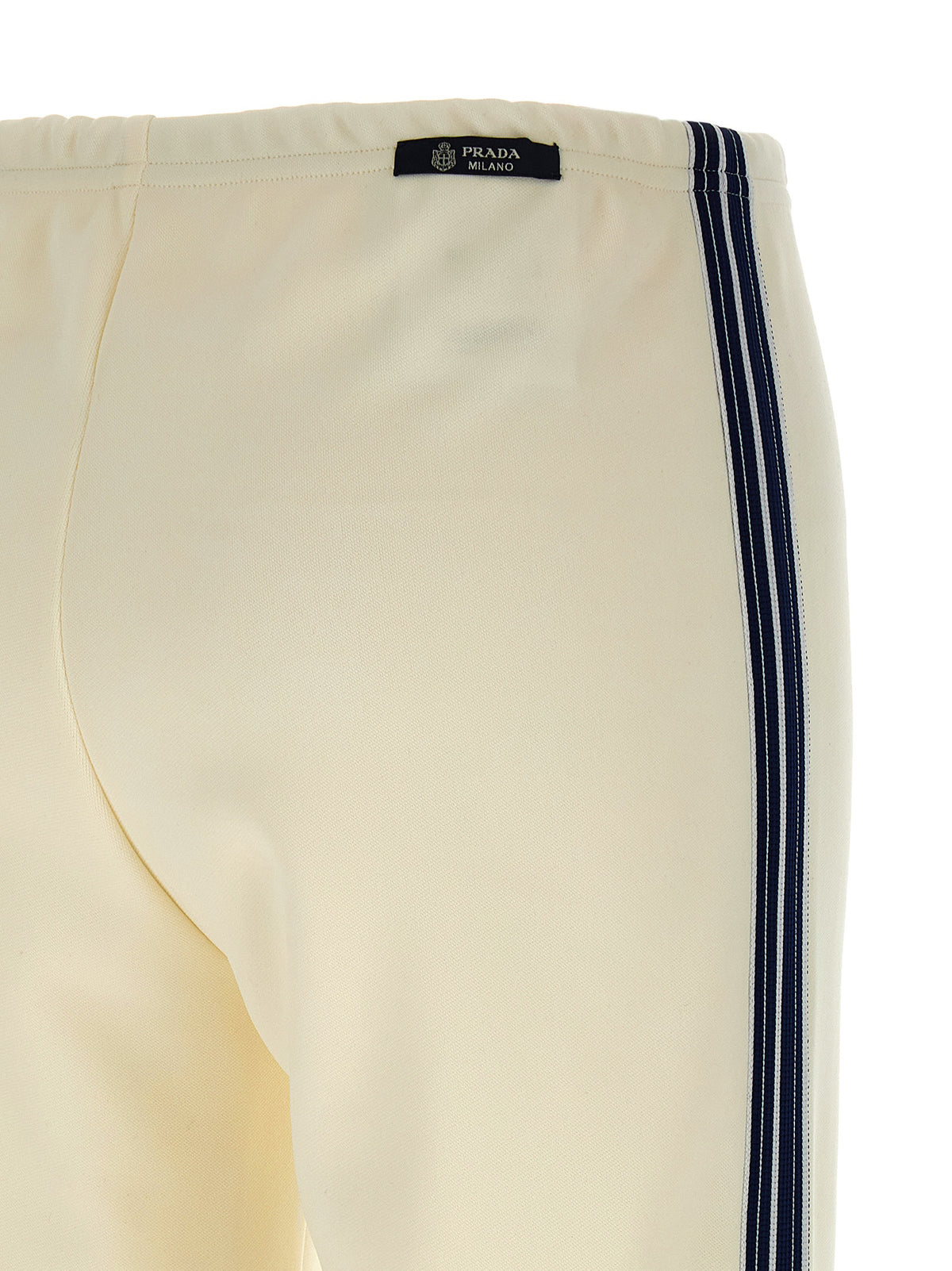 Prada White Polyester Joggers (Workout Women's Pants)