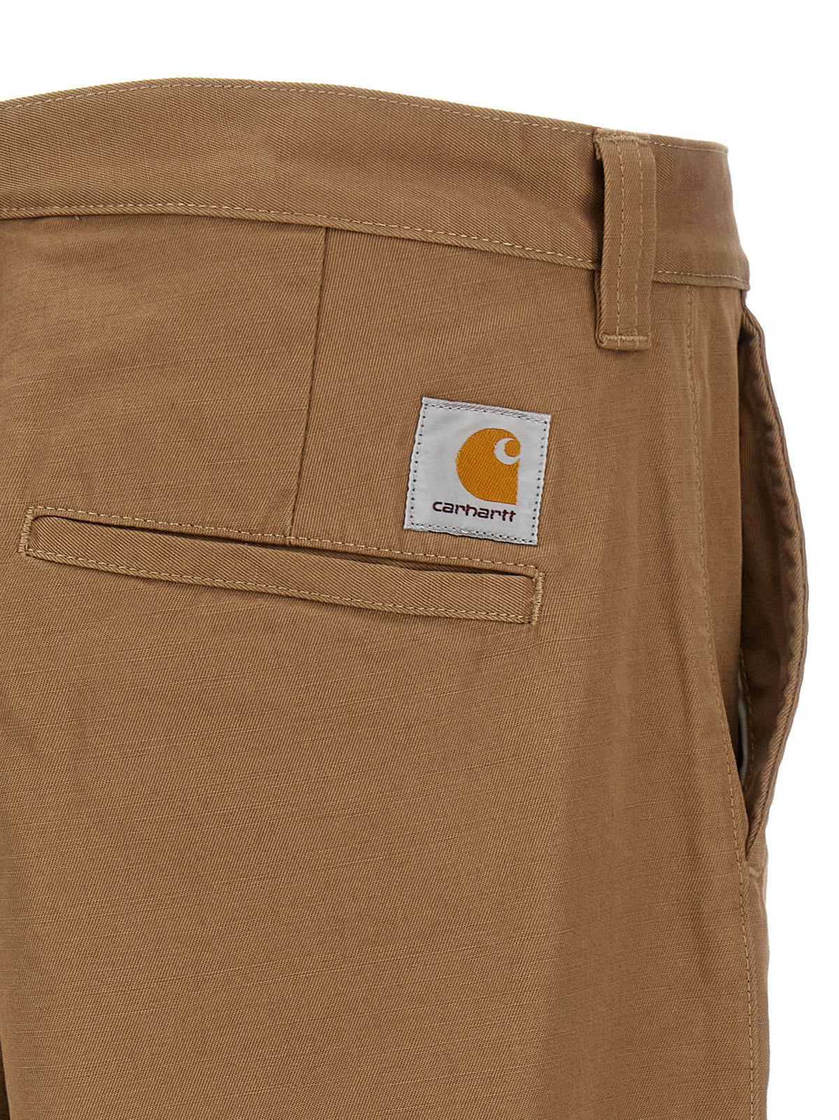 Carhartt Wip Beige Cotton Casual Men's Pants