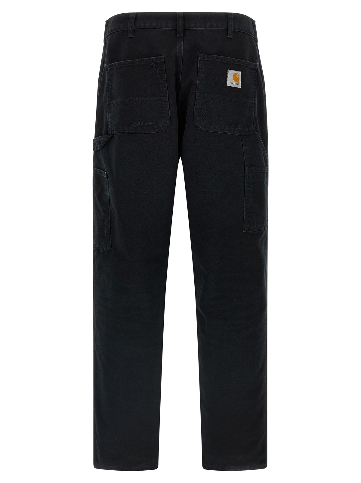 Carhartt Wip Black Organic Cotton Straight-Leg Men's Jeans