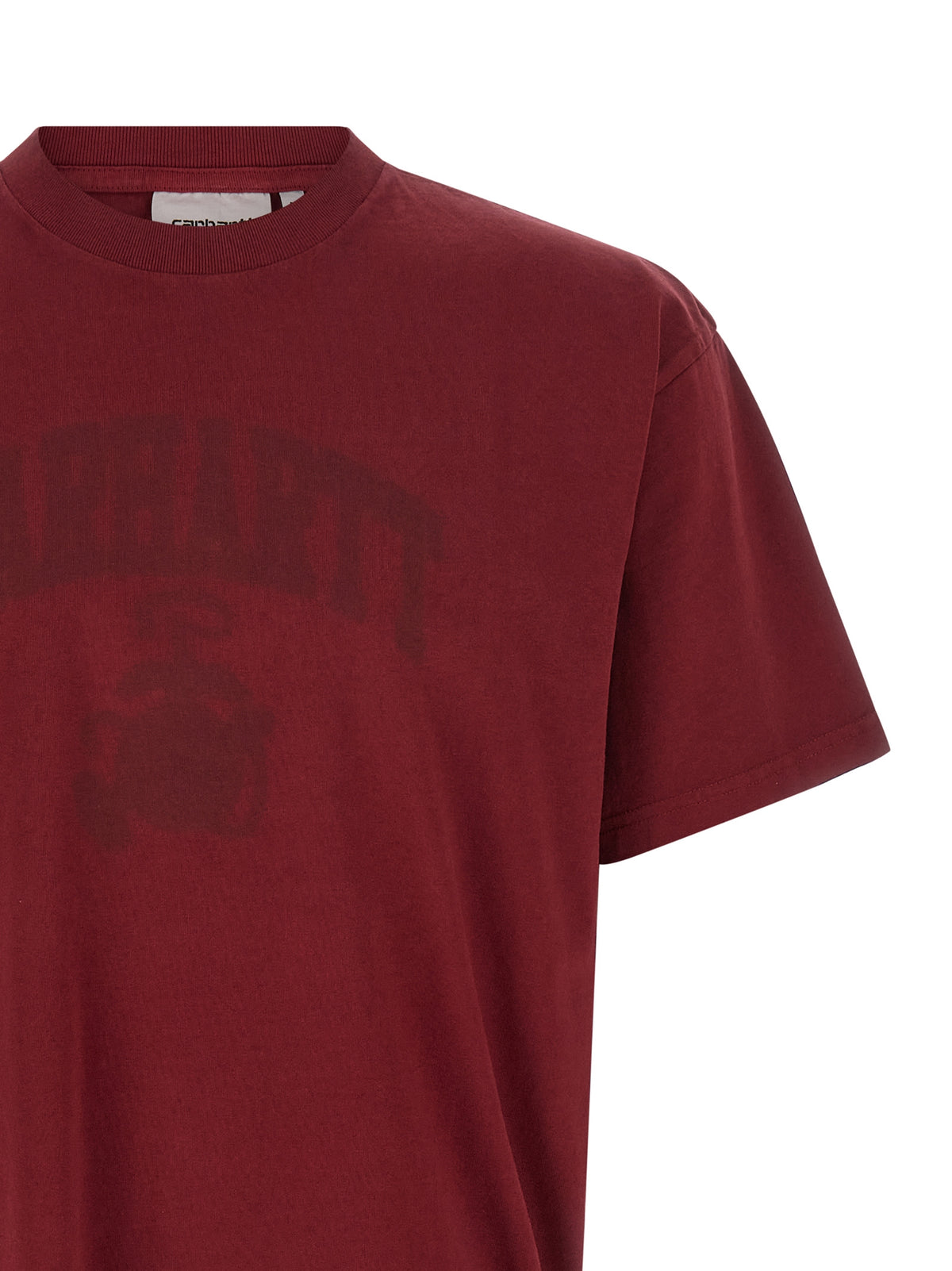 Carhartt Wip Bordeaux Organic Cotton Men's T-Shirt