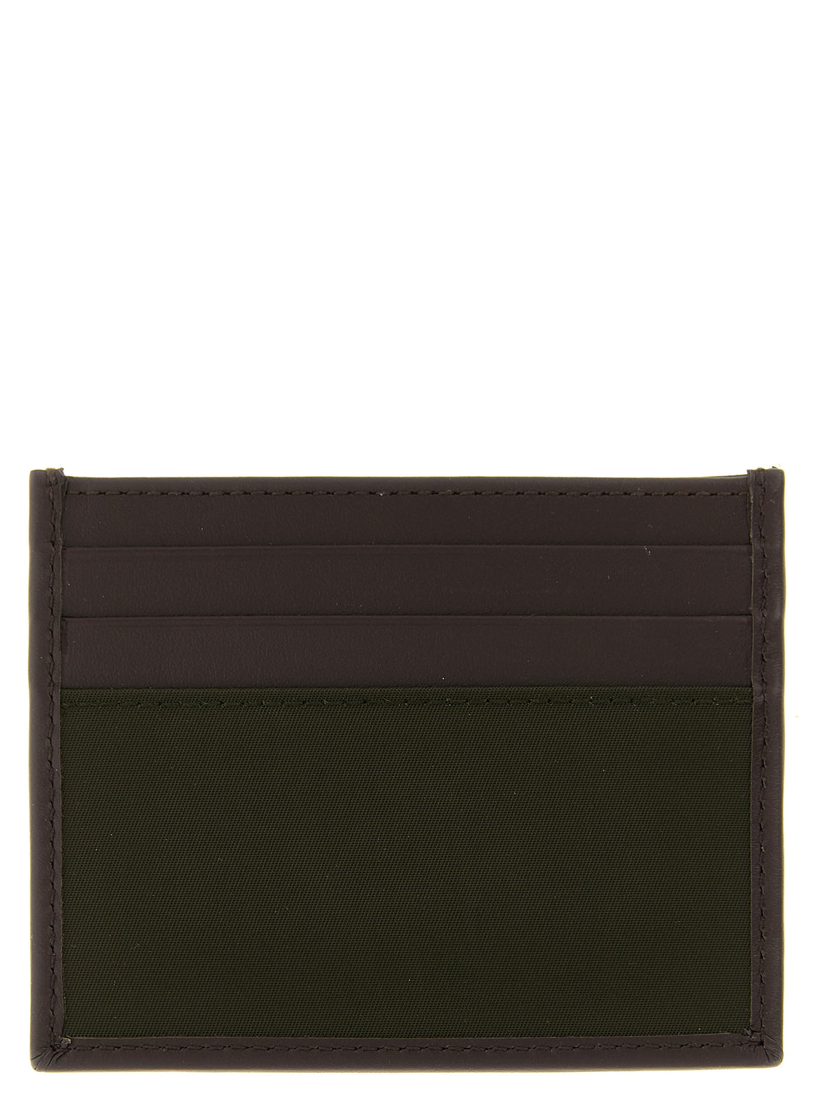 Prada Bicolor Recycled Polyamide Men's Cardholder