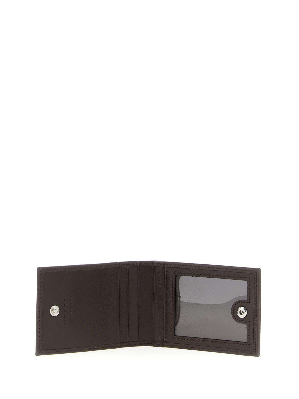 Prada Black Recycled Polyamide Men's Cardholder
