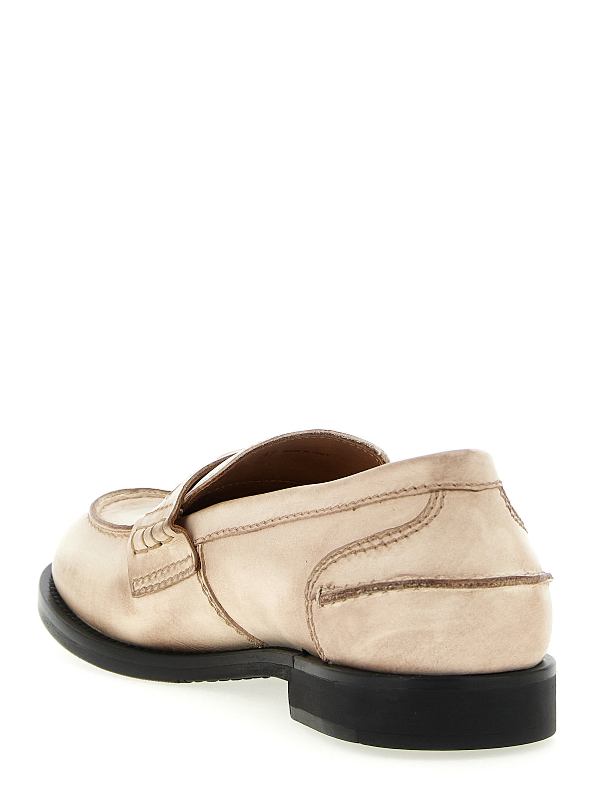 Miu Miu White Calfskin Slip-On Women's Loafers