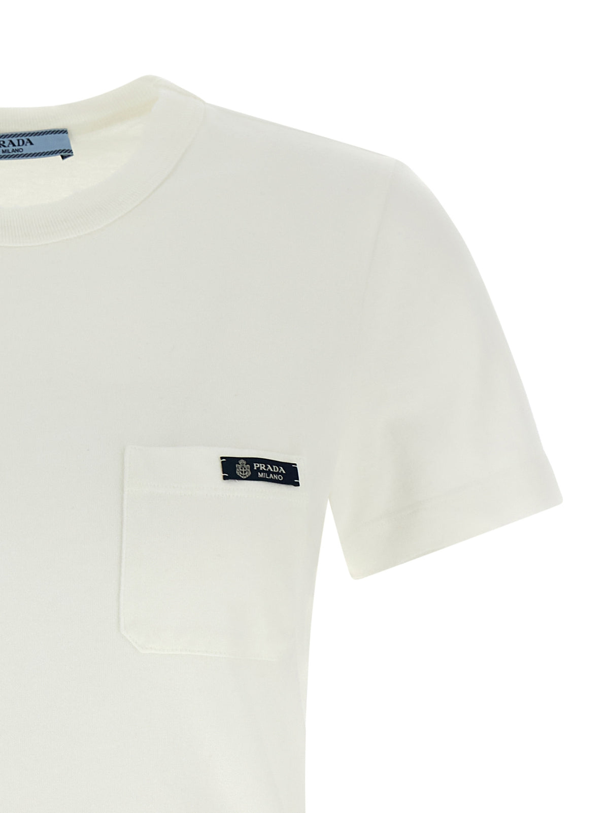 Prada White Cotton Women's T-Shirt