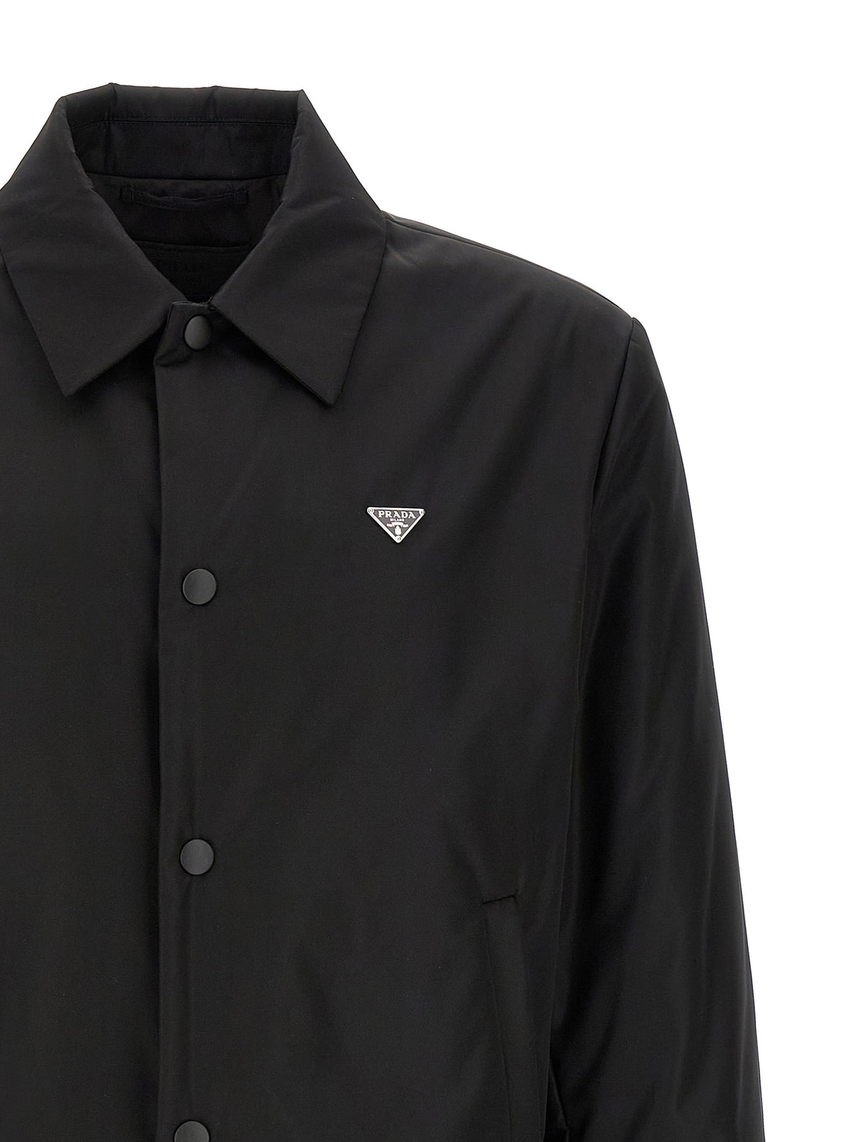 Prada Black Polyamide Shell Men's Jacket
