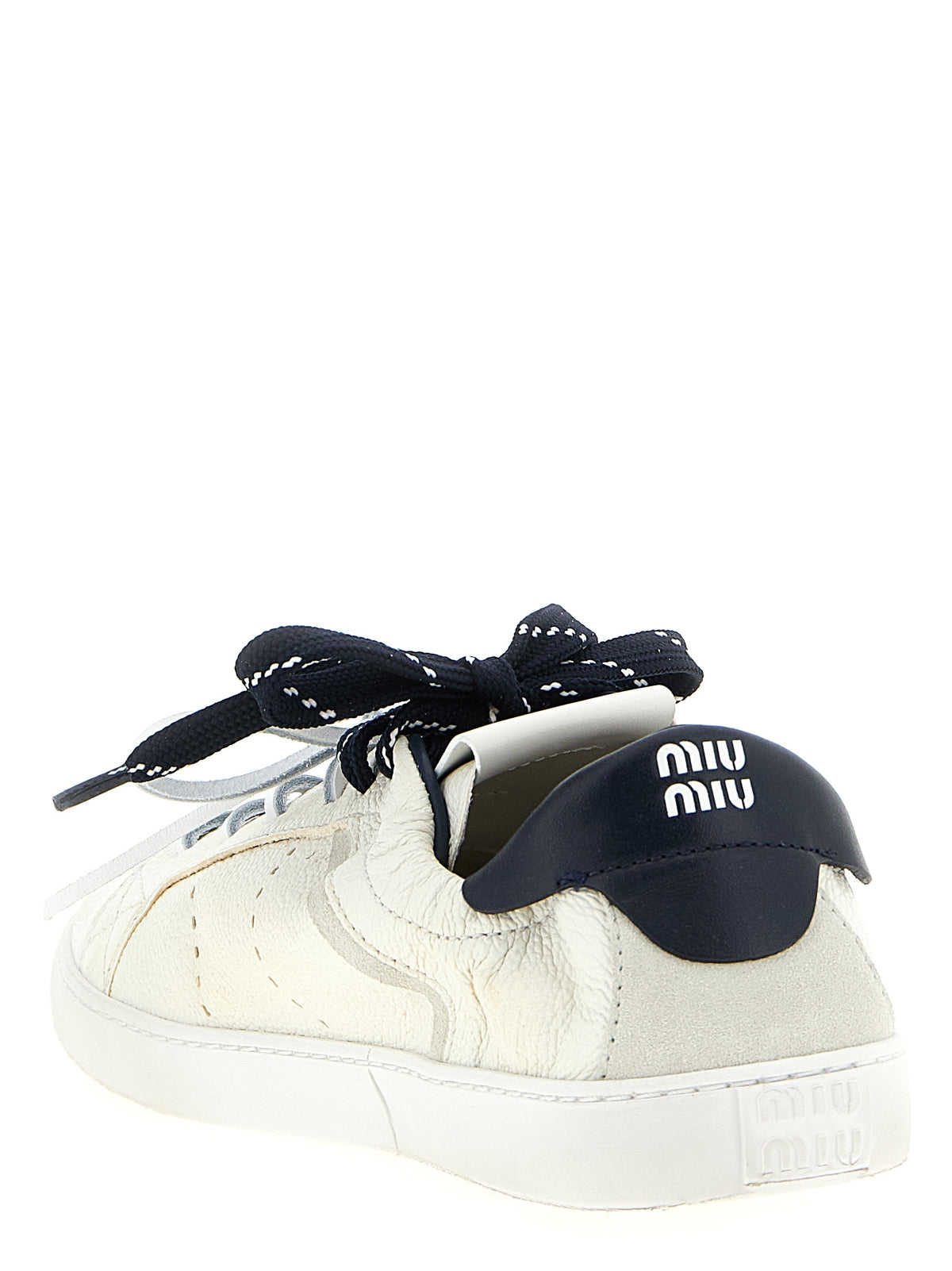 Miu Miu Blue Calfskin Women's Sneakers