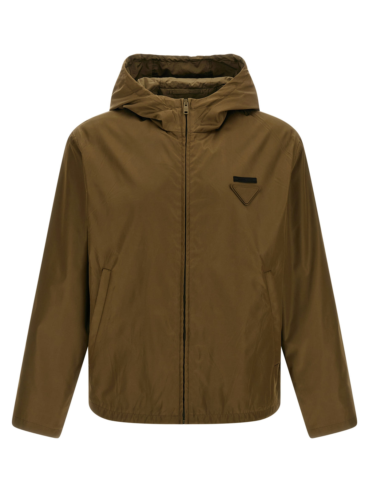 Prada Bicolor Polyamide Shell Men's Jacket