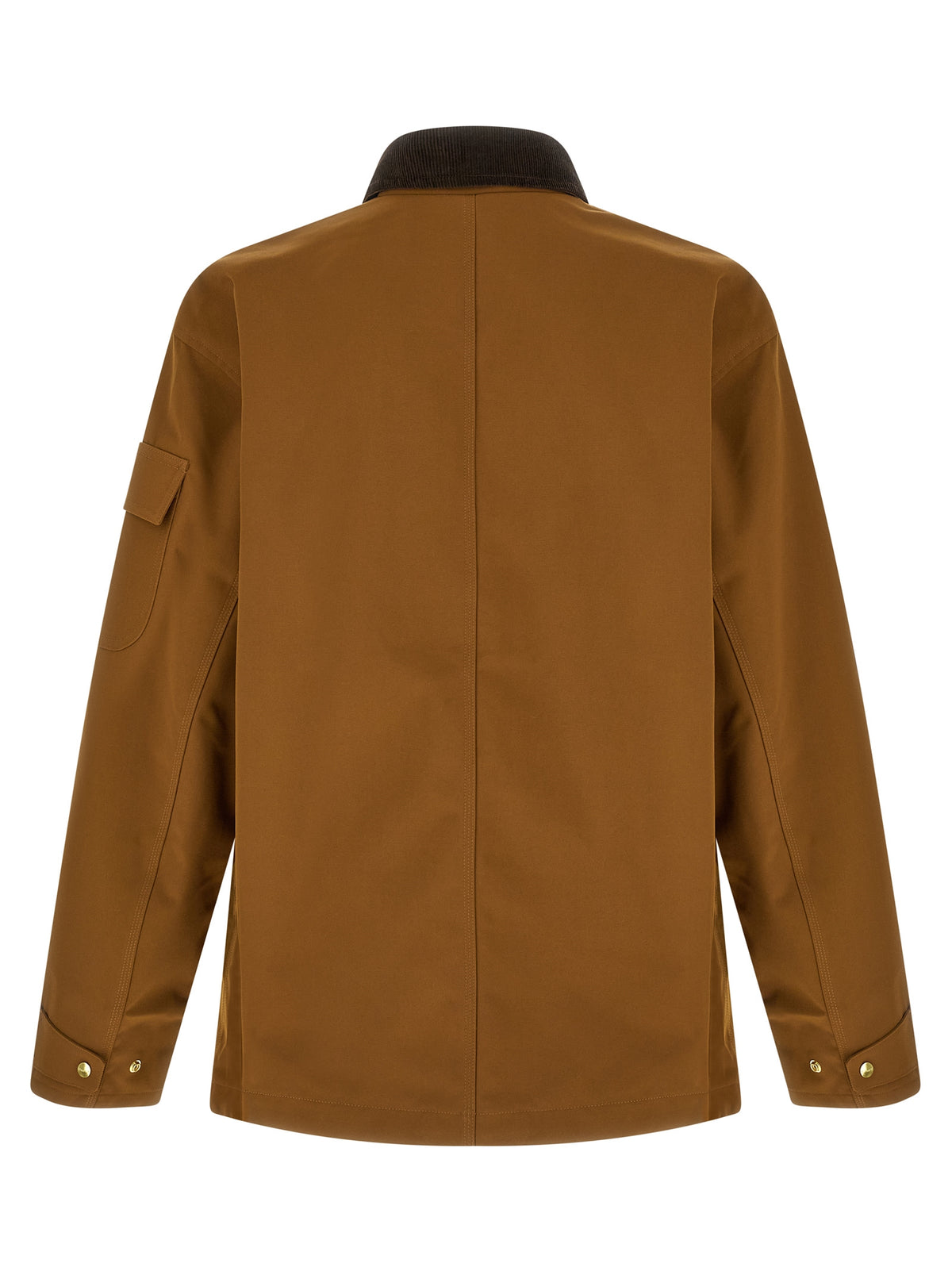 Carhartt Wip Brown Nylon Full-Length Men's Jacket