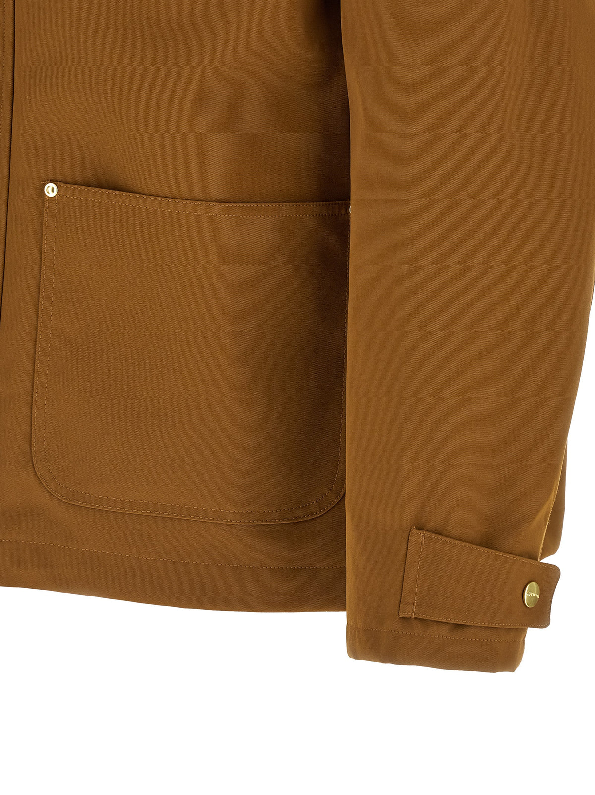 Carhartt Wip Brown Nylon Full-Length Men's Jacket