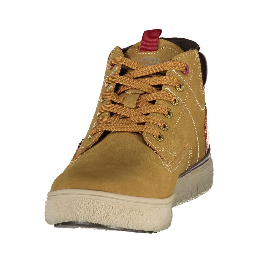 U.S. POLO ASSN. Brown Polyurethane Men's Men's Sneaker