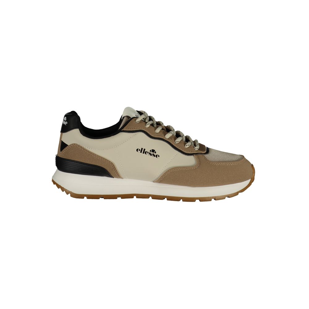 Ellesse Beige Fabric Men's Men's Sneaker