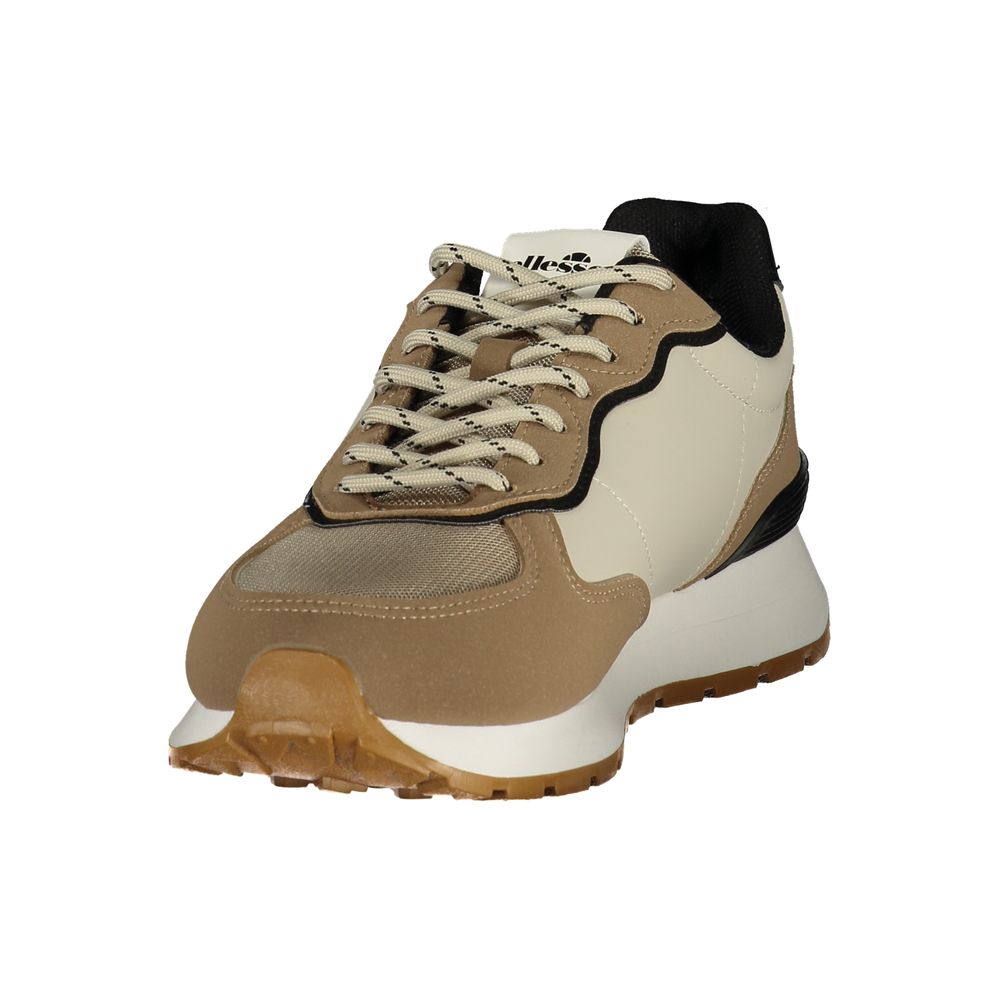 Ellesse Beige Fabric Men's Men's Sneaker