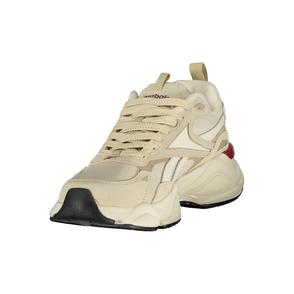 Reebok Beige Polyester Mens Men's Sneaker