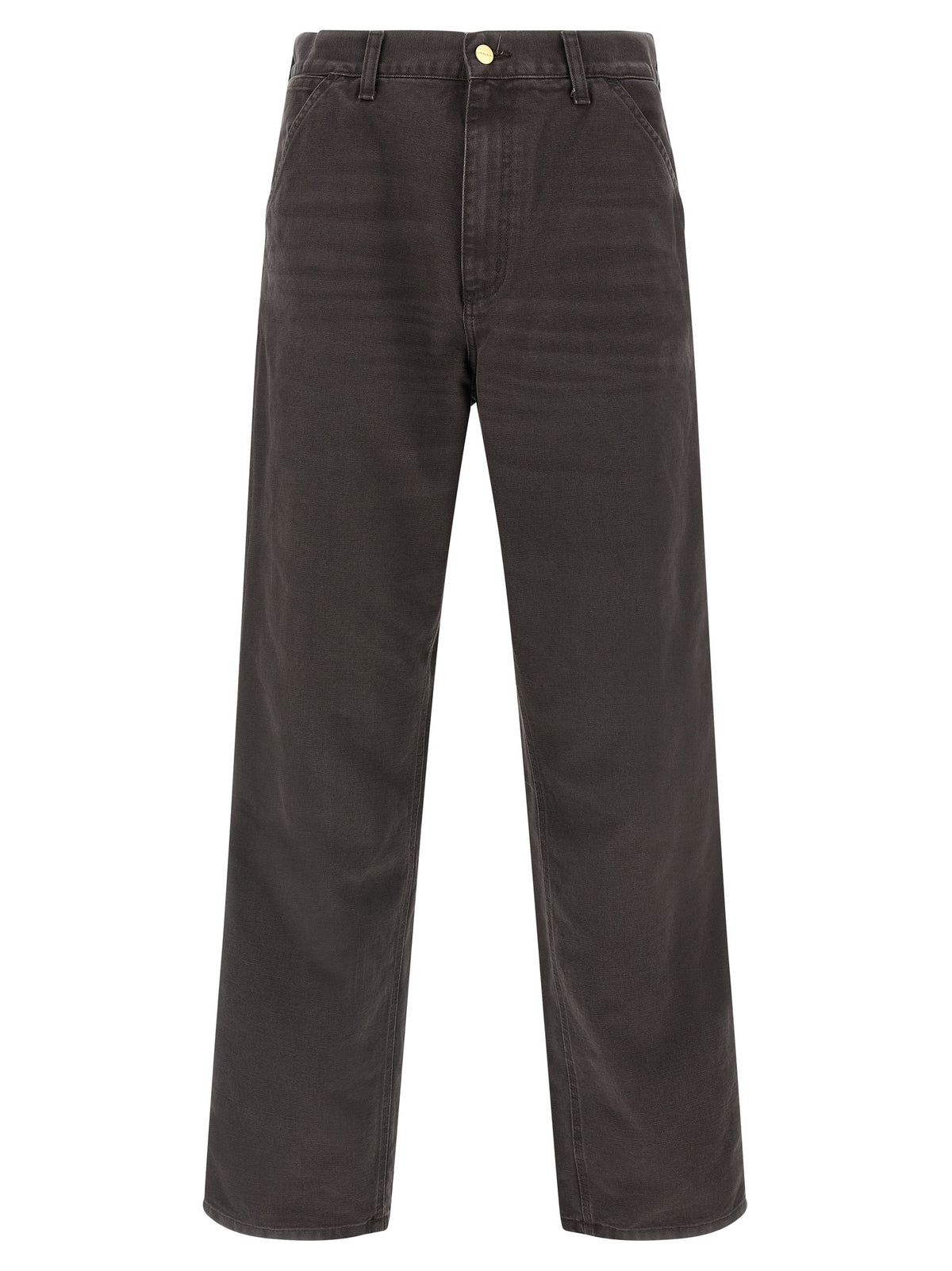 Carhartt Wip Brown Organic Cotton Casual Men's Pants