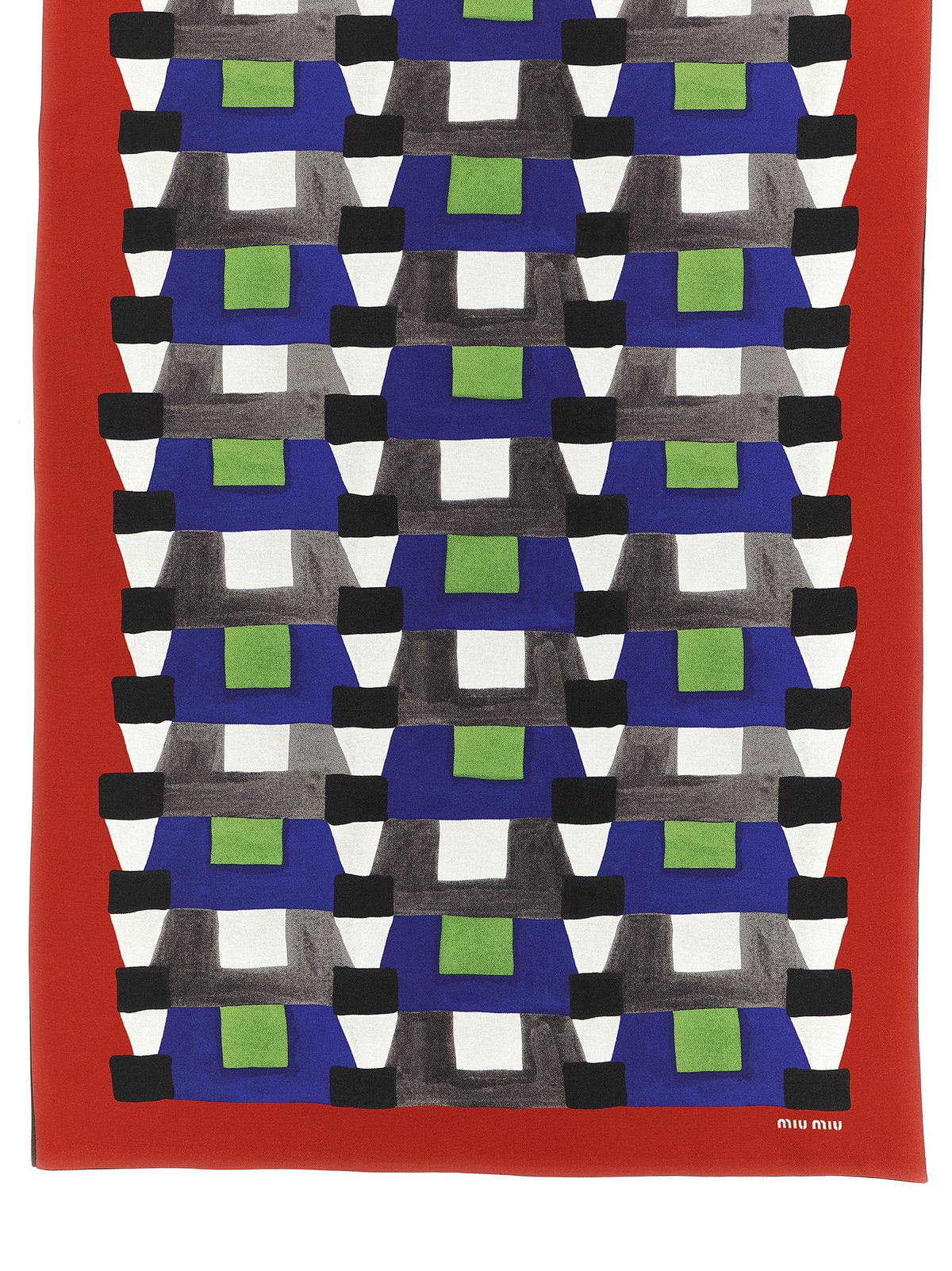 Miu Miu Multicolor Silk Women's Scarf