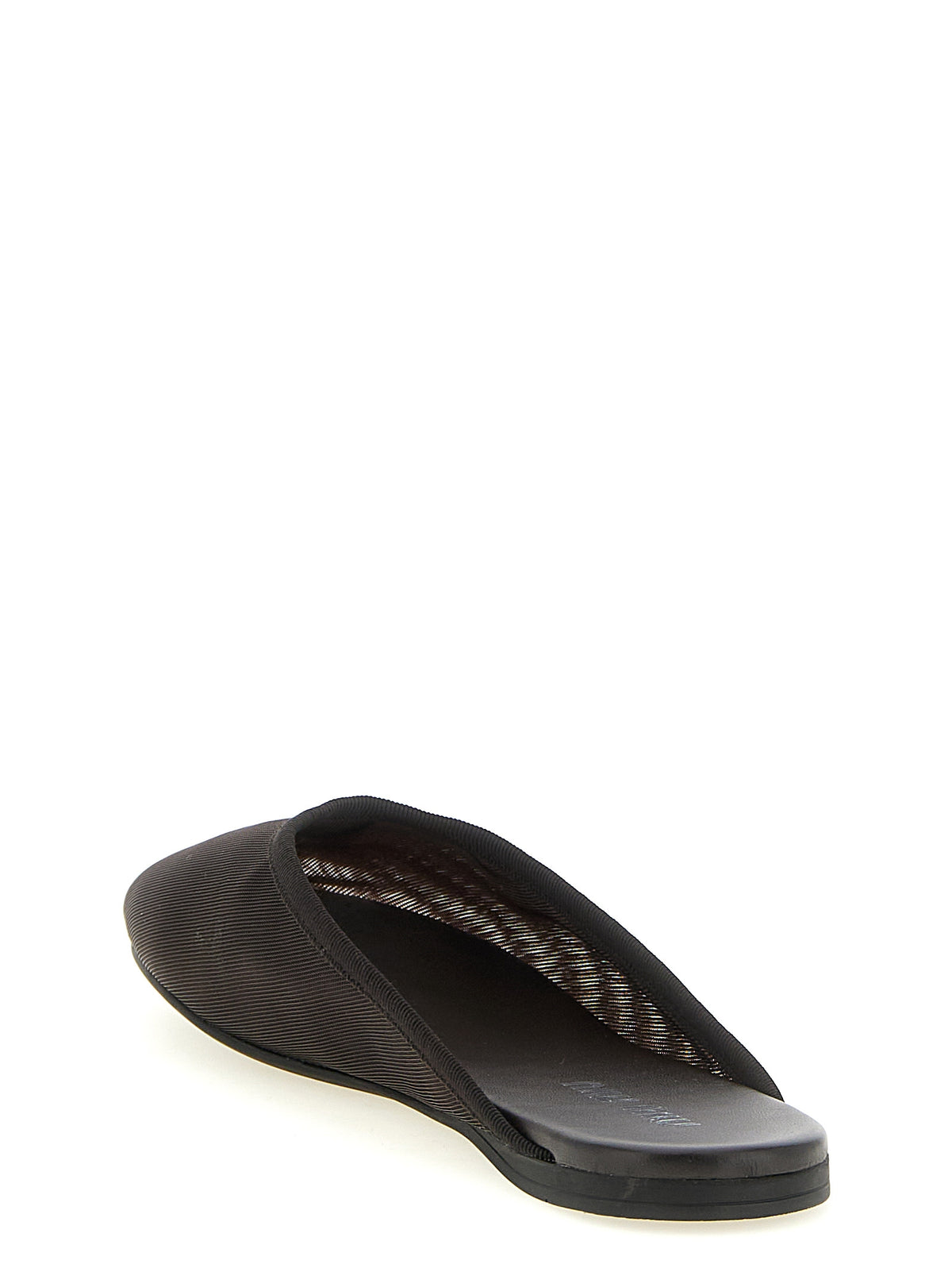 Miu Miu Black Recycled Polyester Women's Flats