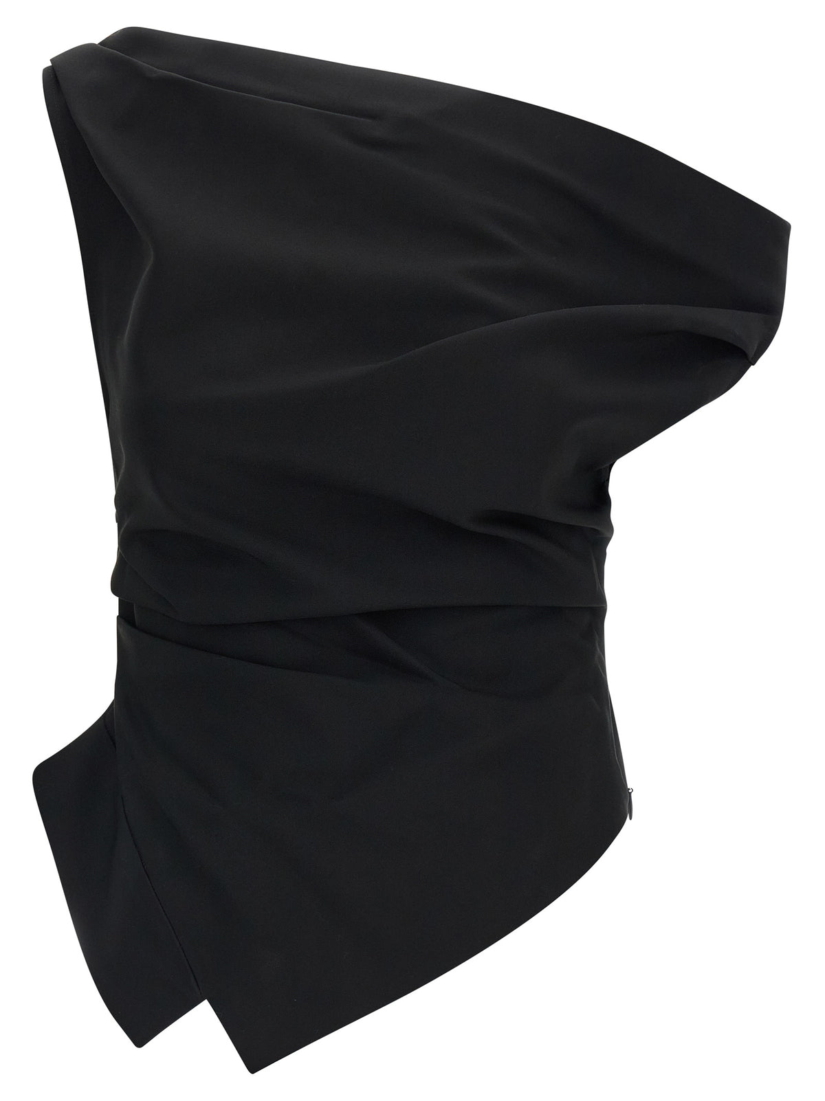 Rohe Black Viscose Tank Women's Tops