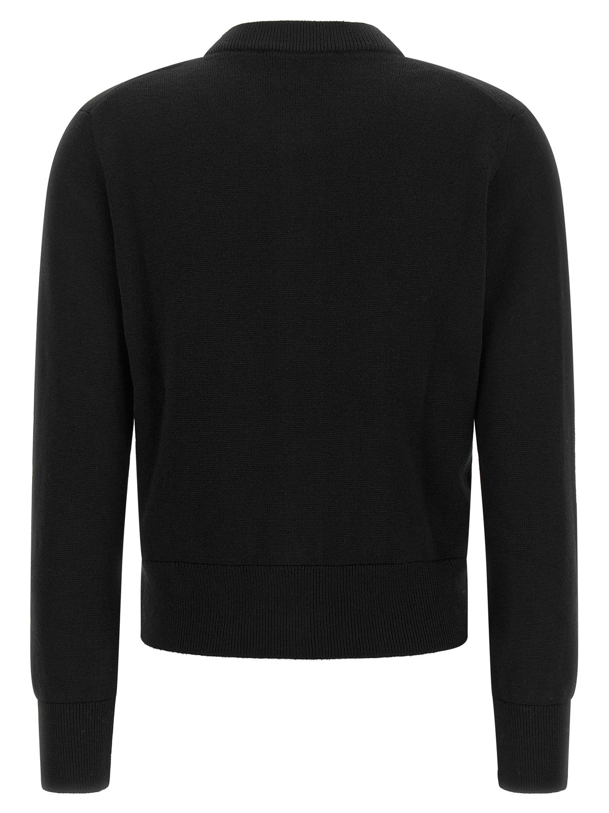 Ami Paris Black Wool Women's Cardigan