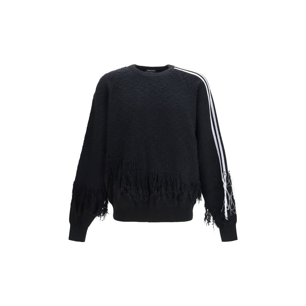Y-3 Black Wool Oves Aries Men's Sweatshirt