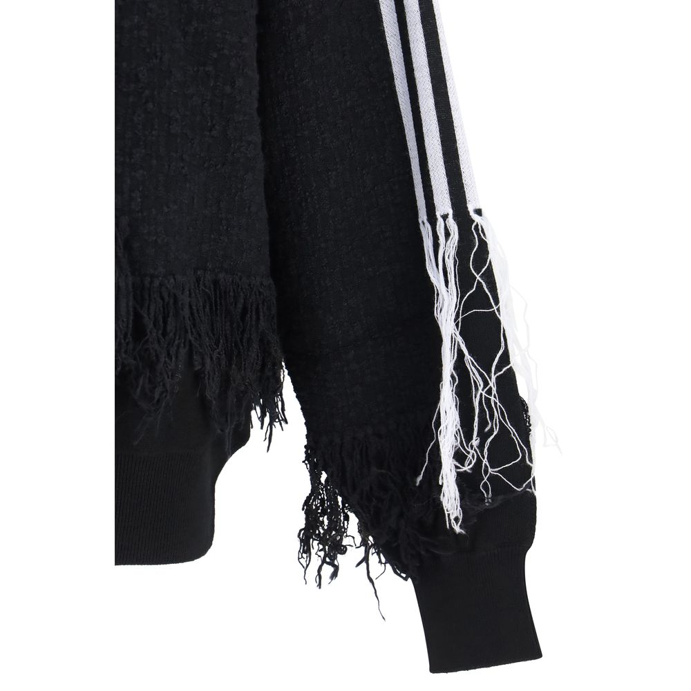 Y-3 Black Wool Oves Aries Men's Sweatshirt