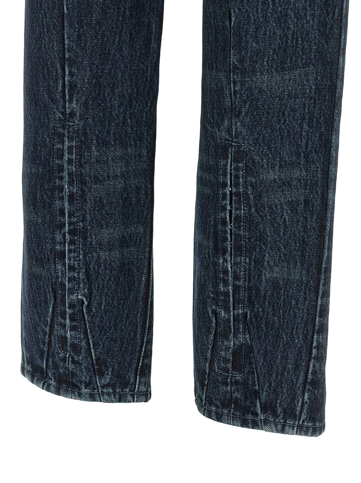 Diesel Blue Cotton Straight-Leg Women's Jeans