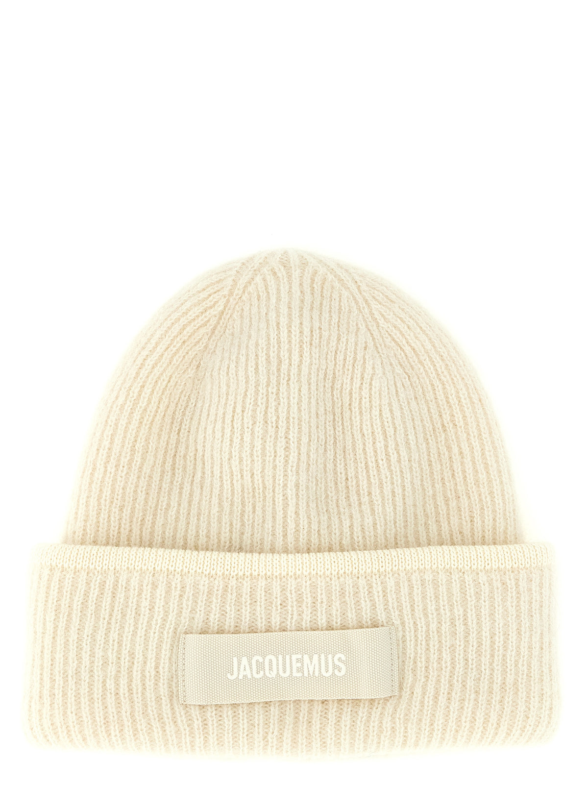 Jacquemus White Wool Men's Beanie