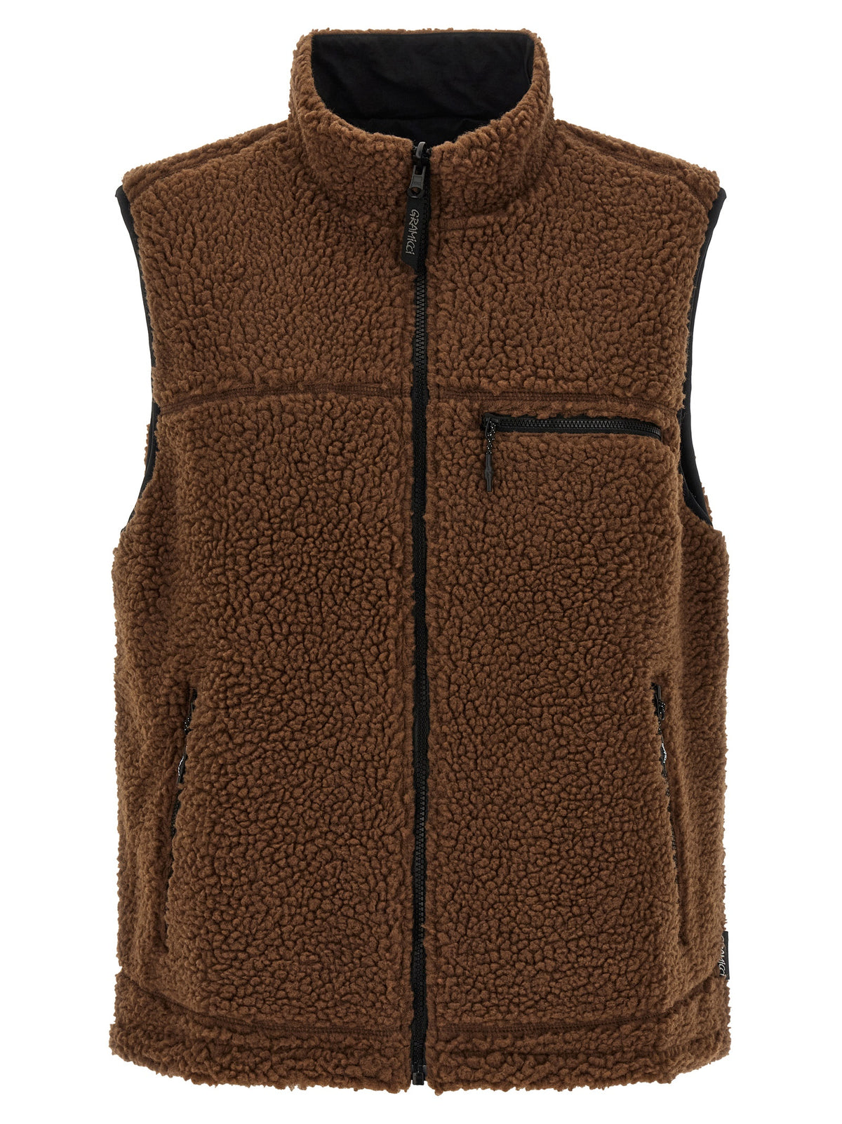 Gramicci Multicolor Polyester Sleeveless Men's Jacket
