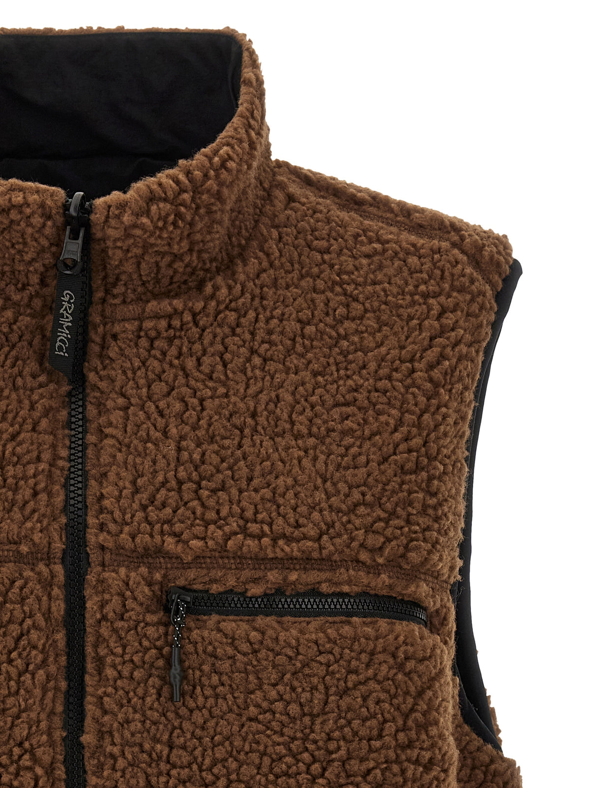 Gramicci Multicolor Polyester Sleeveless Men's Jacket