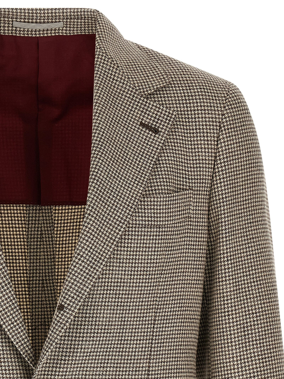 Brunello Cucinelli Gray Wool Men's Blazer