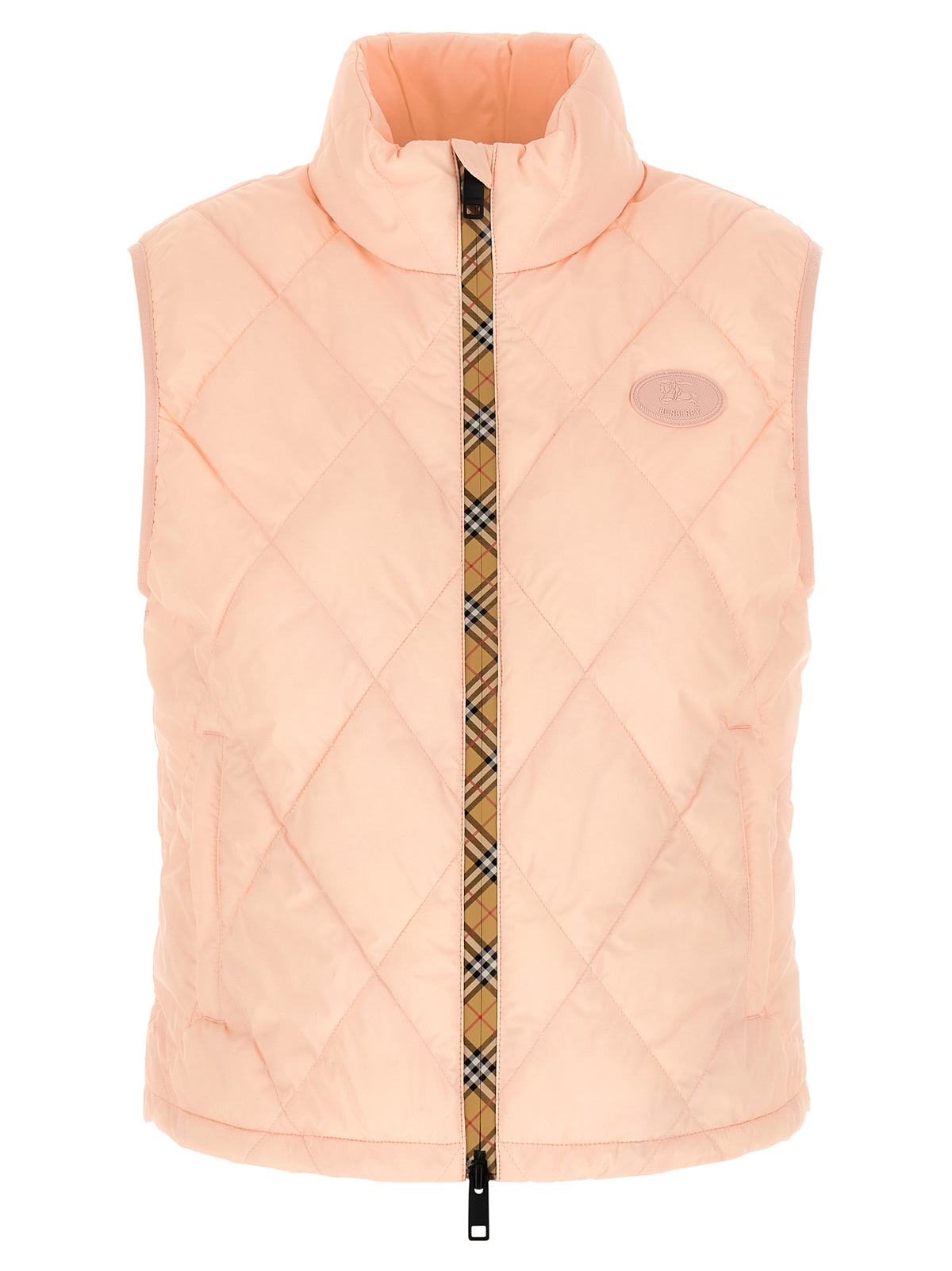 Burberry Multicolor Polyamide Sleeveless Women's Jacket