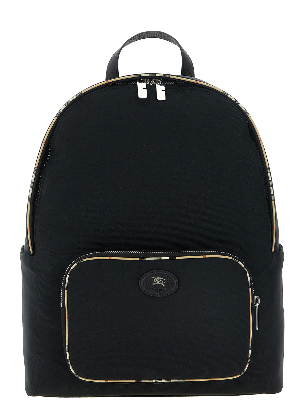 Burberry Black Polyester Men's Backpack