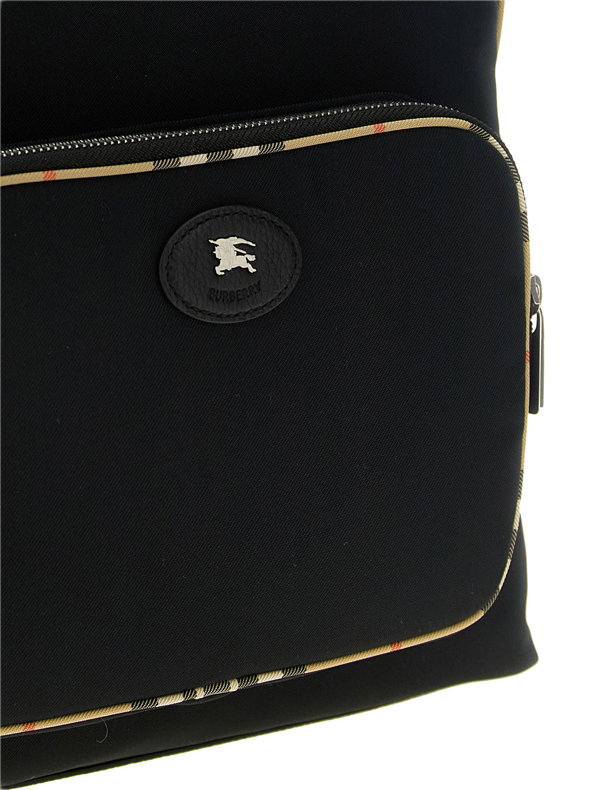 Burberry Black Polyester Men's Backpack