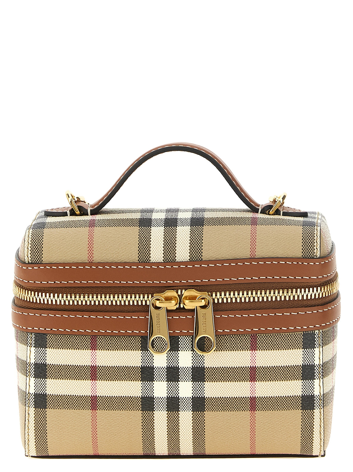 Burberry Beige Polyethylene Crossbody Women's Bag