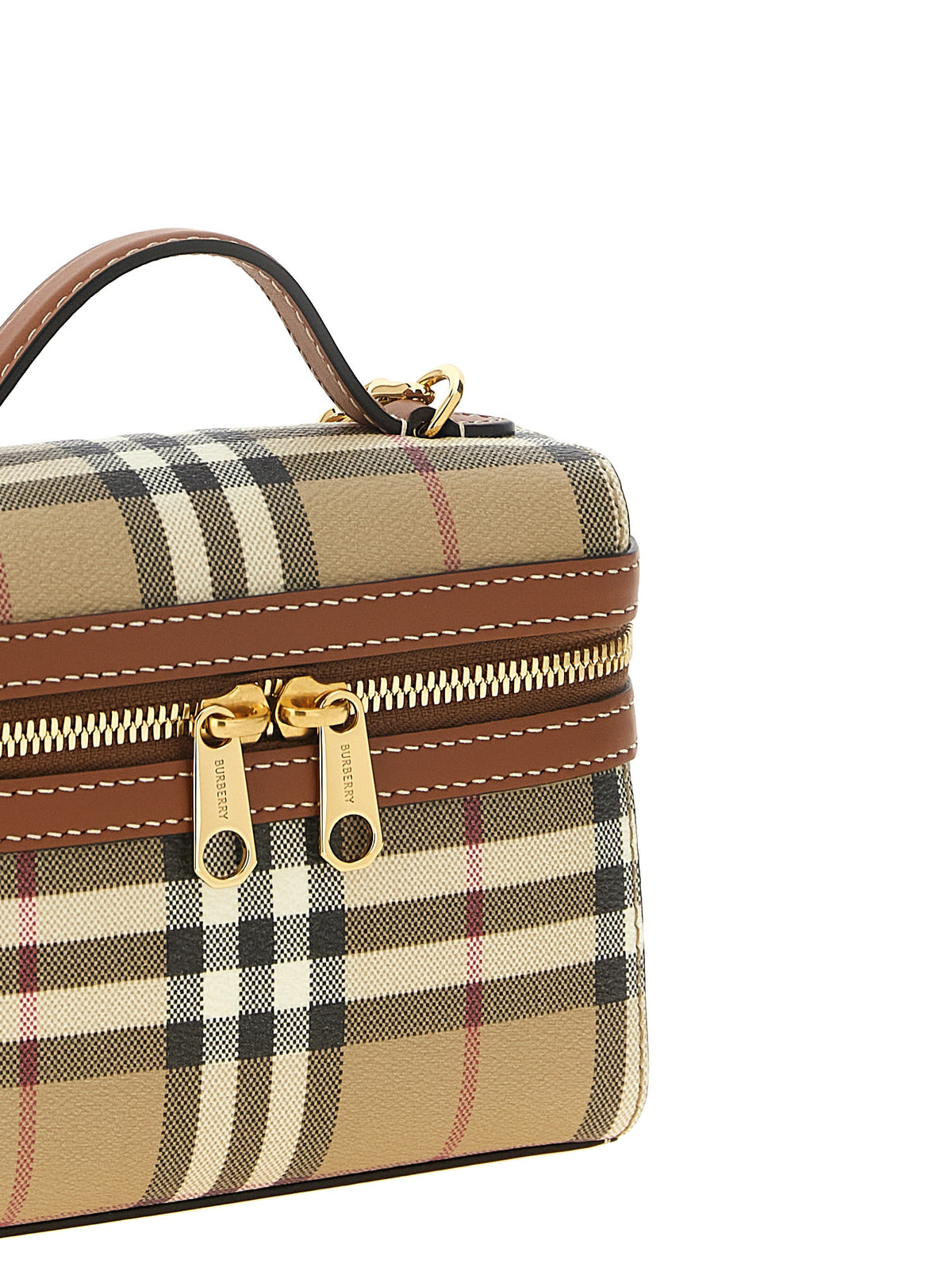 Burberry Beige Polyethylene Crossbody Women's Bag