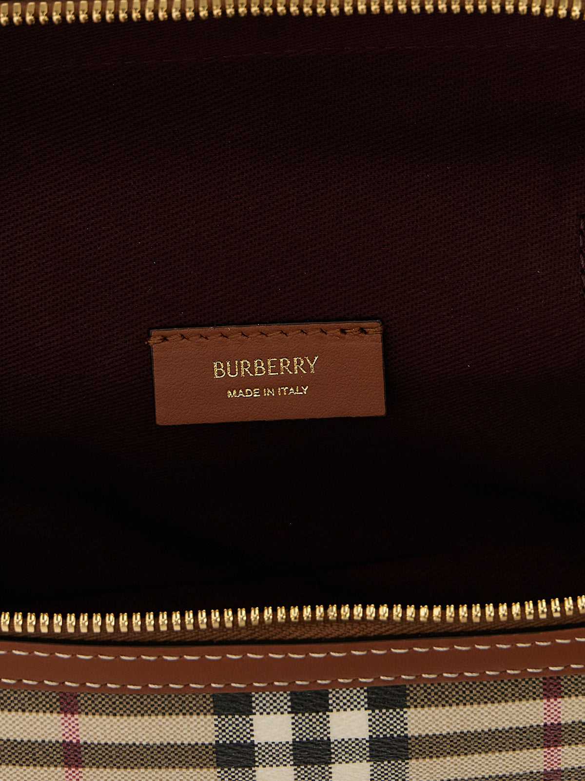 Burberry Beige Polyethylene Crossbody Women's Bag