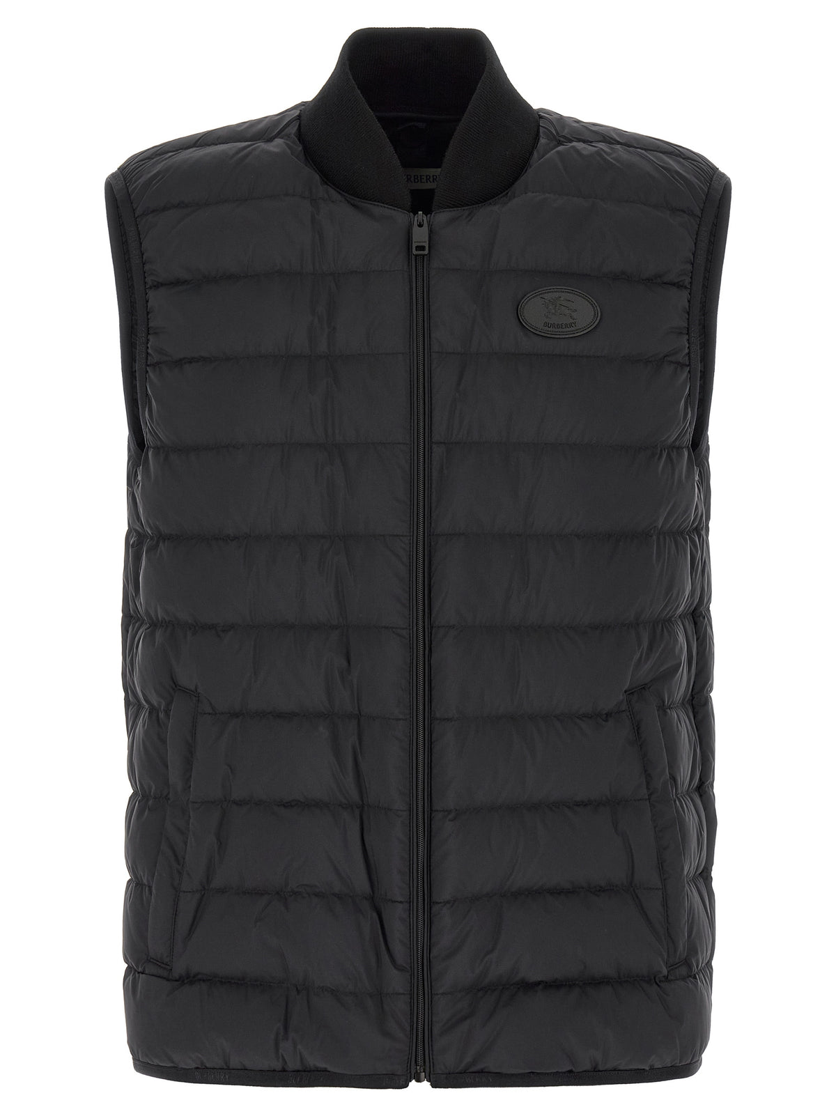 Burberry Black Cotton Men's Coat