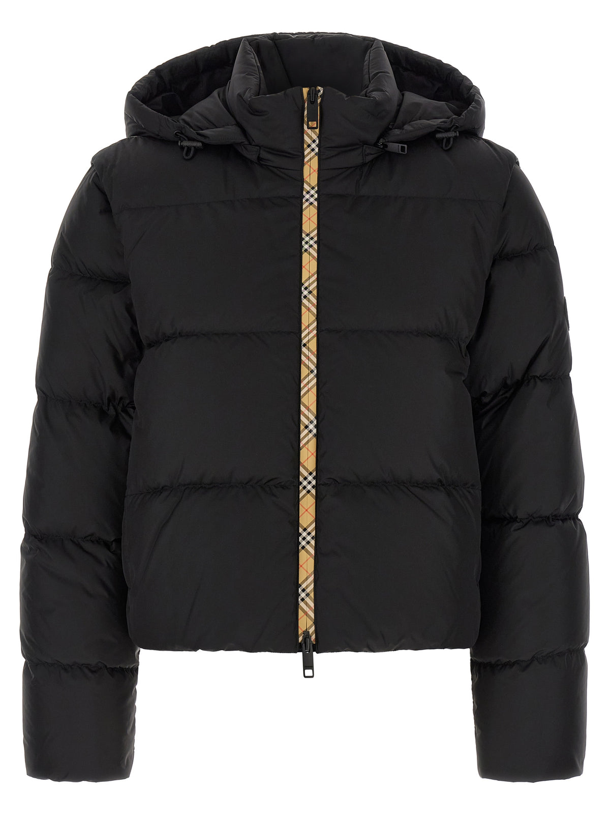 Burberry Black Polyamide Sleeveless Women's Jacket