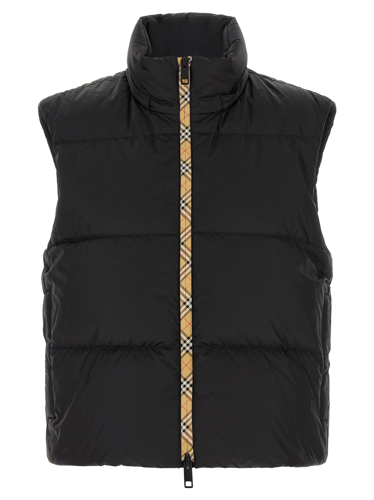 Burberry Black Polyamide Sleeveless Women's Jacket