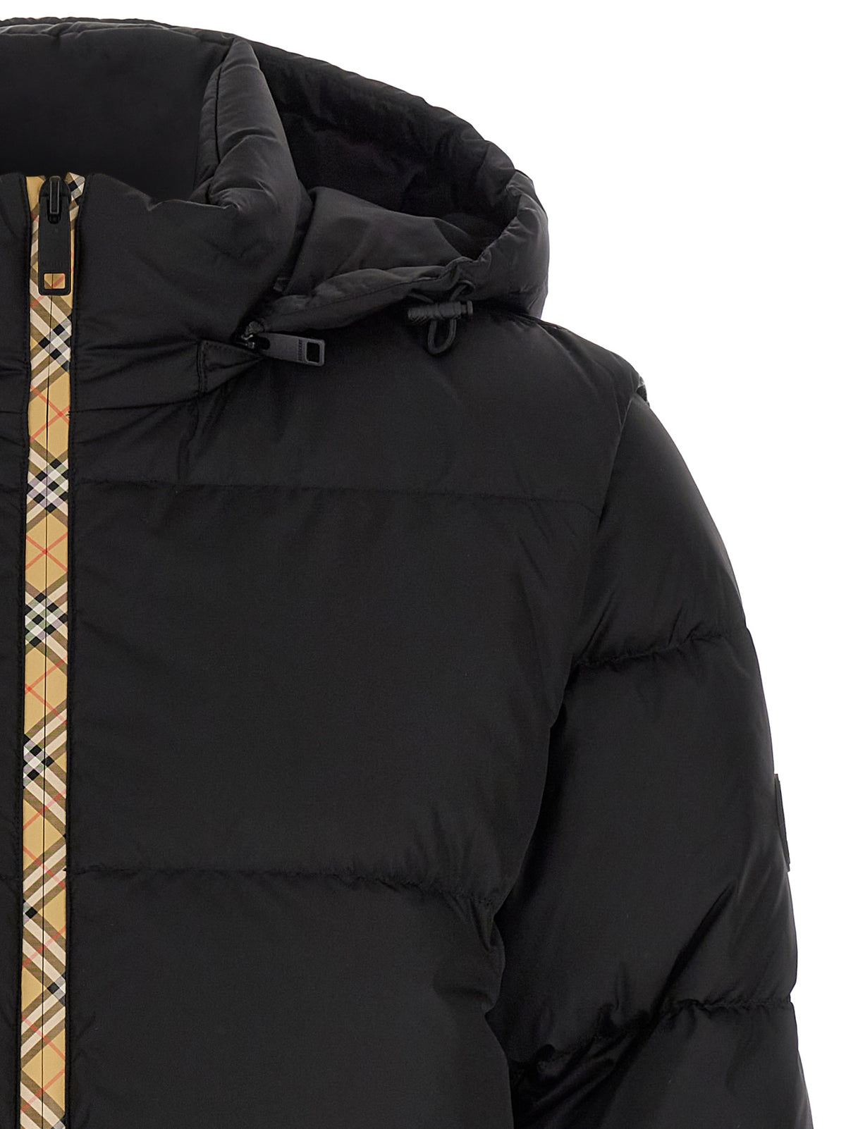Burberry Black Polyamide Sleeveless Women's Jacket