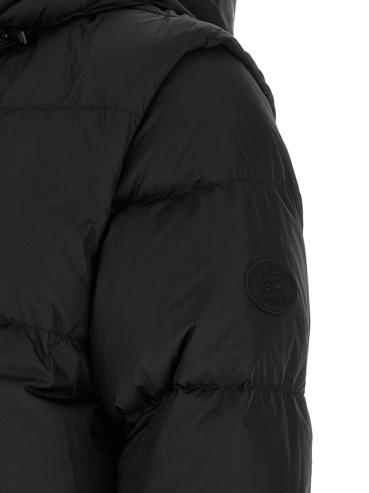 Burberry Black Polyamide Sleeveless Women's Jacket
