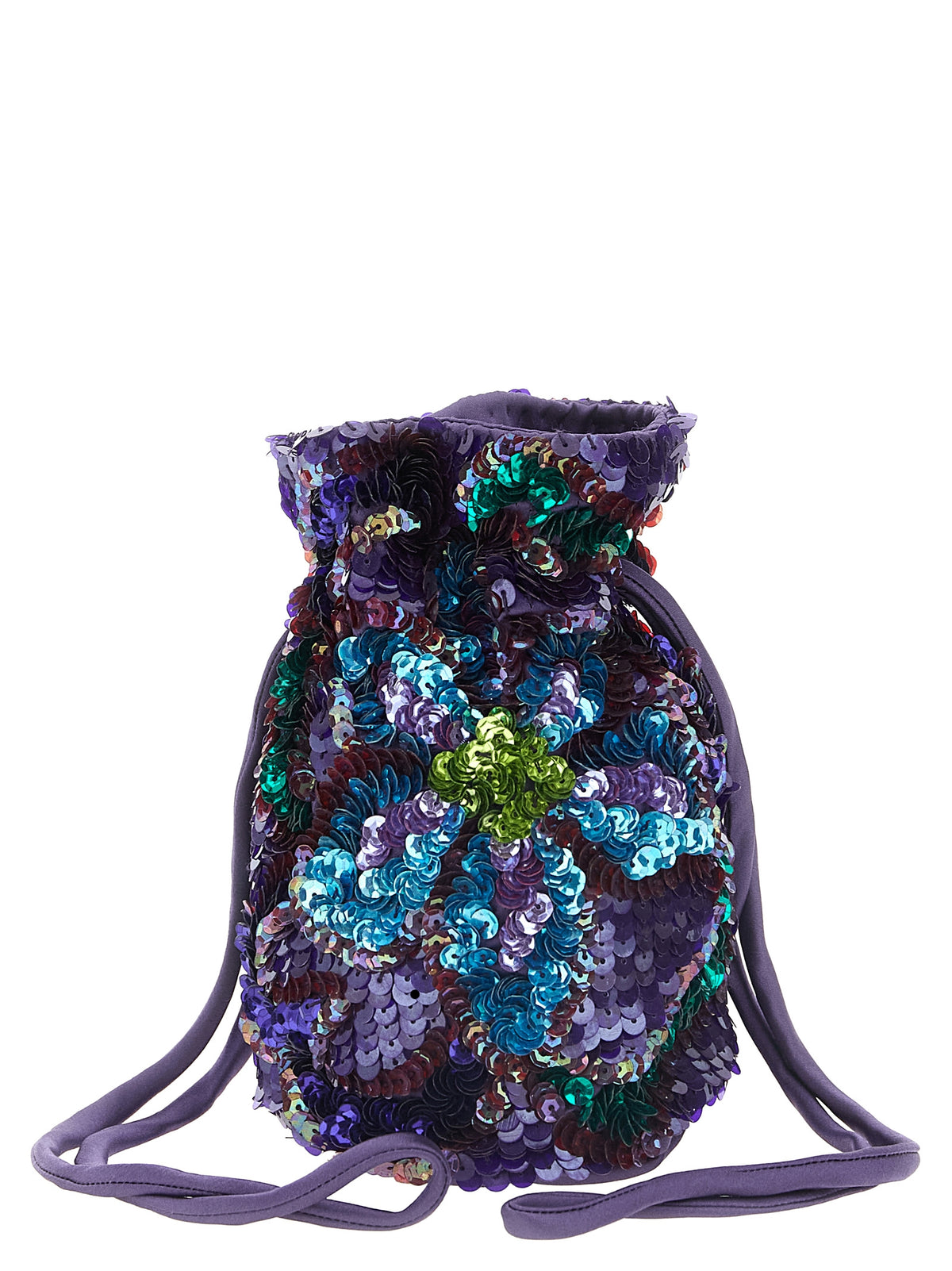 P.A.R.O.S.H. Purple Polyamide Shoulder Women's Bag