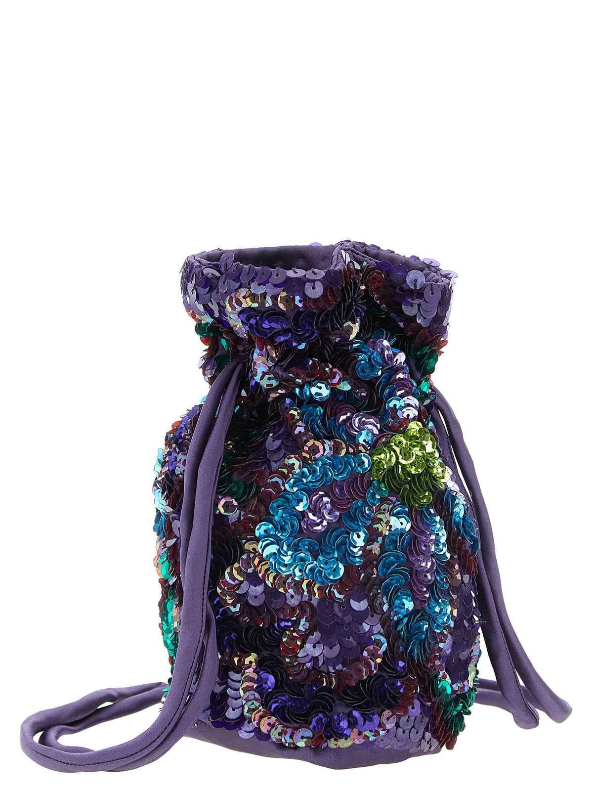 P.A.R.O.S.H. Purple Polyamide Shoulder Women's Bag