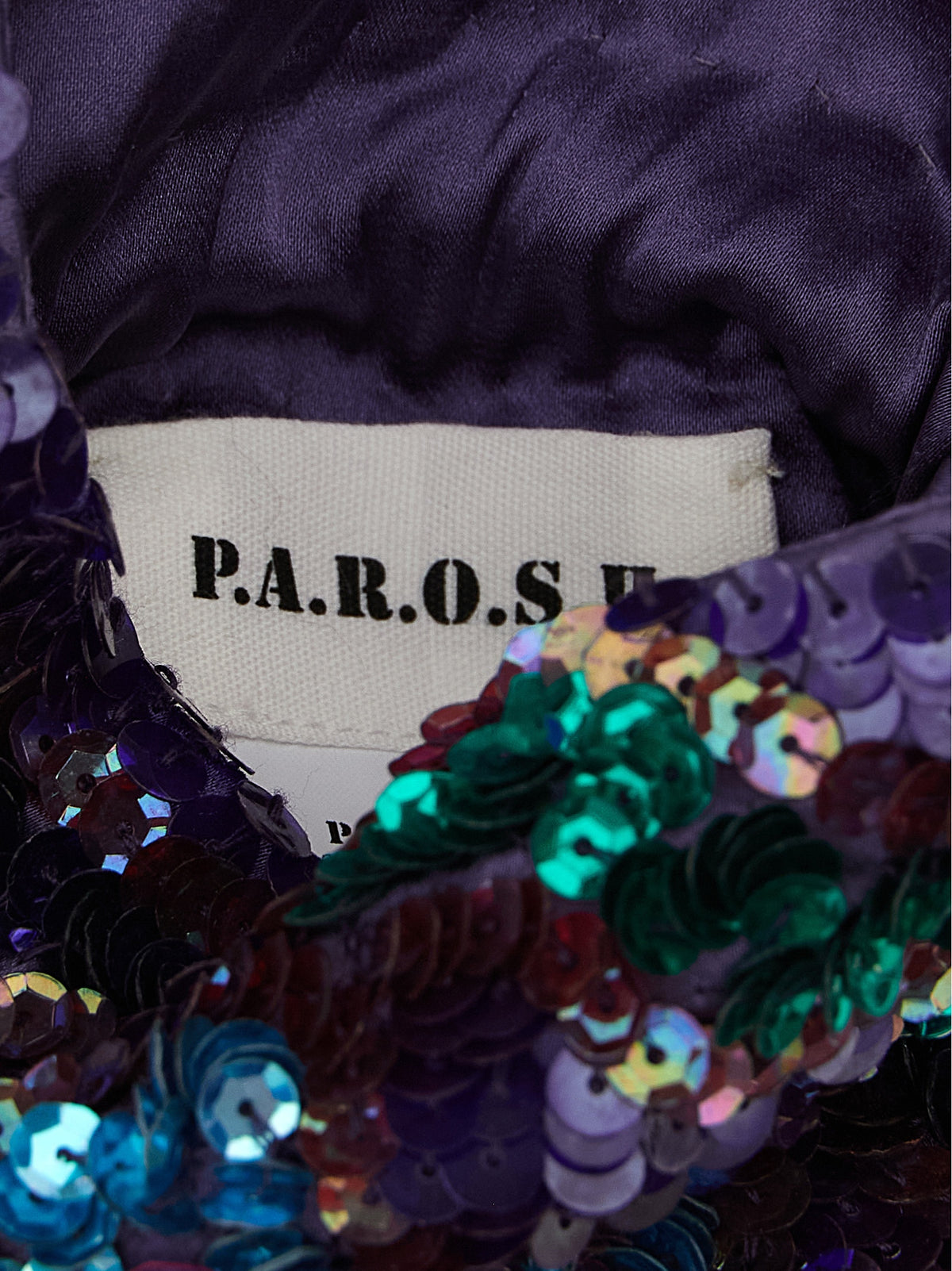 P.A.R.O.S.H. Purple Polyamide Shoulder Women's Bag
