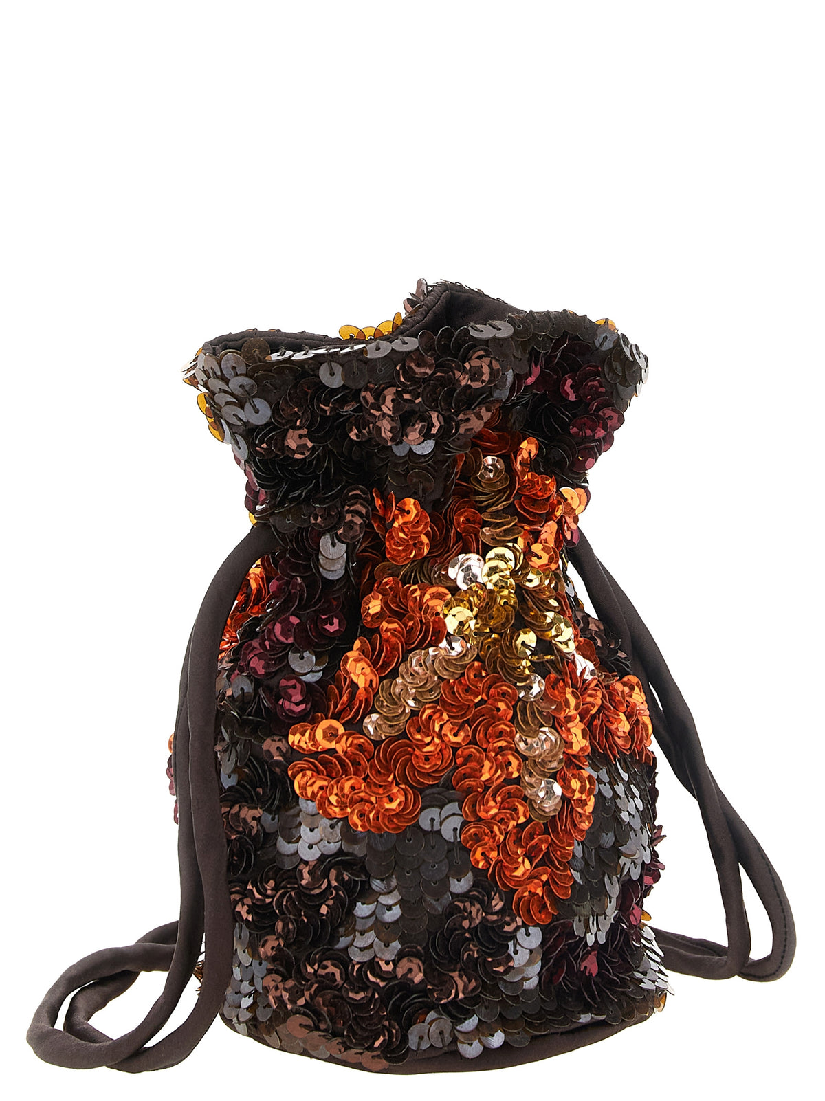 P.A.R.O.S.H. Brown Polyamide Shoulder Women's Bag