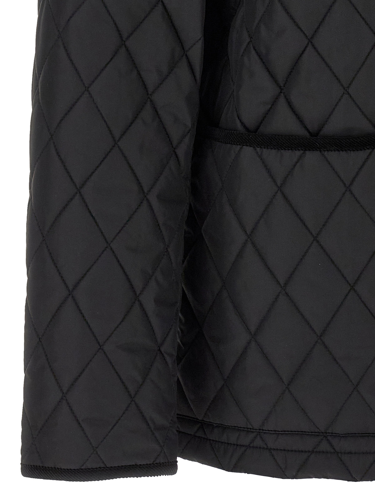 Burberry Black Polyamide Full-Length Men's Jacket