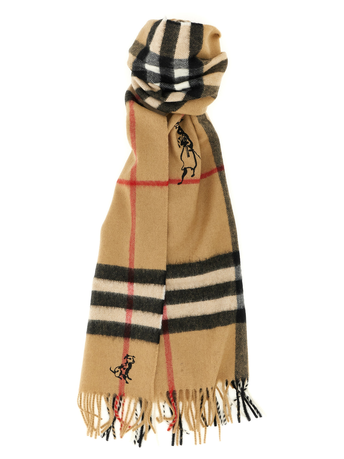 Burberry Beige Cashmere Women's Scarf