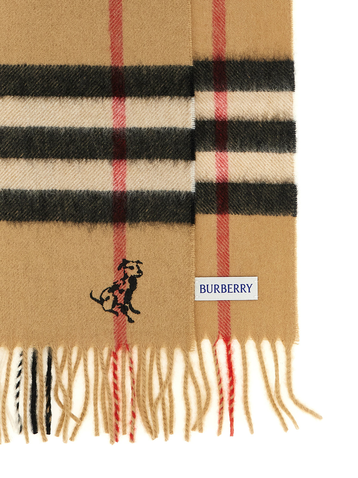Burberry Beige Cashmere Women's Scarf
