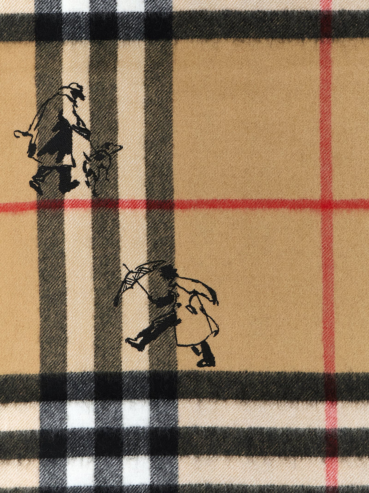 Burberry Beige Cashmere Women's Scarf