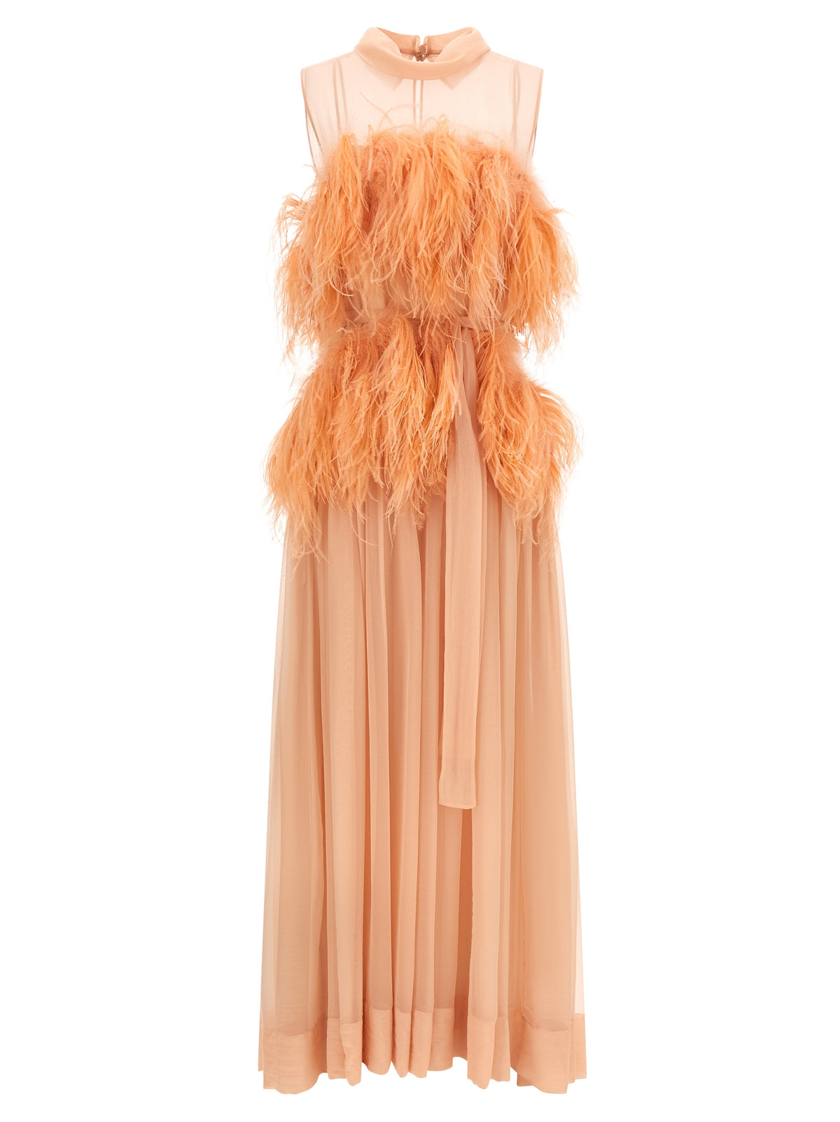 Alberta Ferretti Multicolor Silk Long Women's Dress