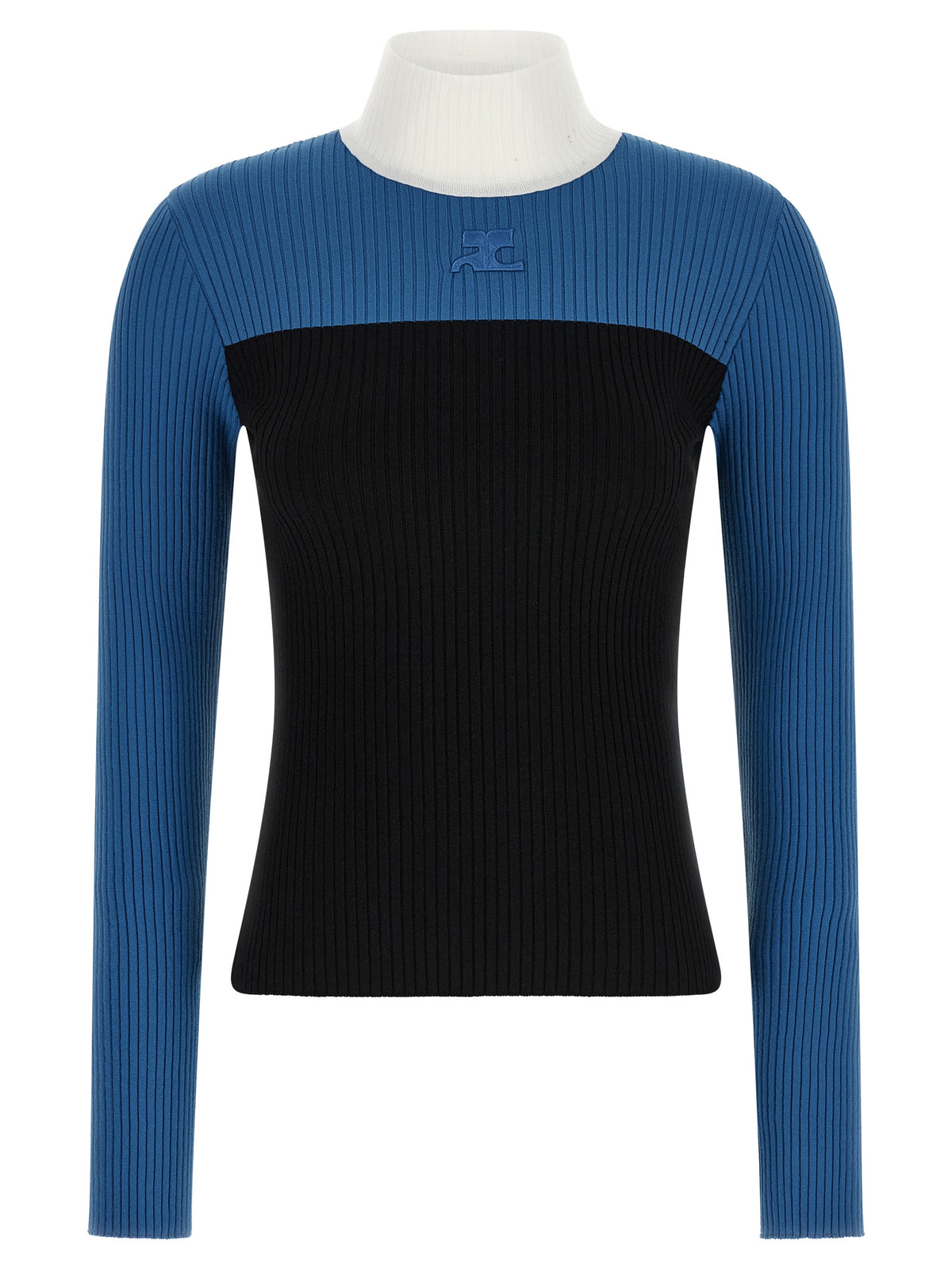 Courrèges Multicolor Viscose Women's Cardigan